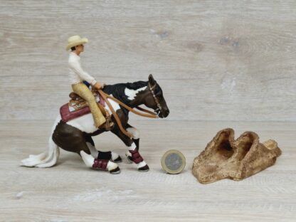 Schleich - 42036 Westernreiter - Westernpferd mit Cowboy [Pferdeset – Nr. 4/6] – Bild 5
