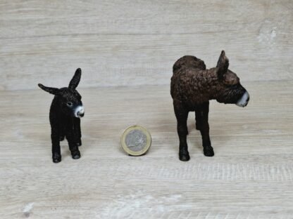 Schleich – Poitou Esel Familie – Bild 3