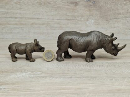 Schleich -Spitzmaulnashorn Familie #1 – Bild 3
