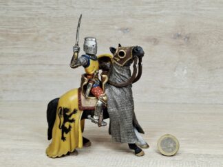 Schleich - 70054 Ritter mit Schwert auf Pferd [Löwenritter]
