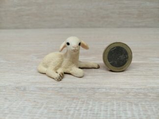 Schleich - 13745 Schäfchen, liegend (RAR)