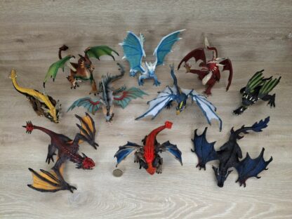 Schleich - Eldrador Arena Drachen Set komplett [10 Drachen]