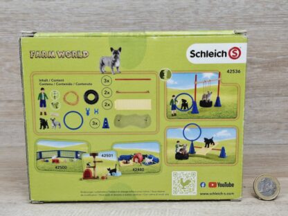 Schleich – 42536 Spielspaß für Hunde [Französische Bulldogge + Zwergschnauzer] (mit OVP) – Bild 2