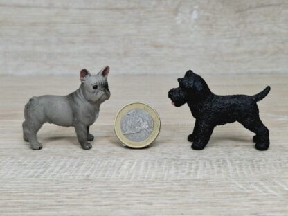 Schleich – 42536 Spielspaß für Hunde [Französische Bulldogge + Zwergschnauzer] (mit OVP) – Bild 6