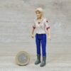 Schleich – Ärztin [Oberteil rosa mit Kreutz + Hose blau] aus Set 42502 (und anderen) {teilbeweglich}