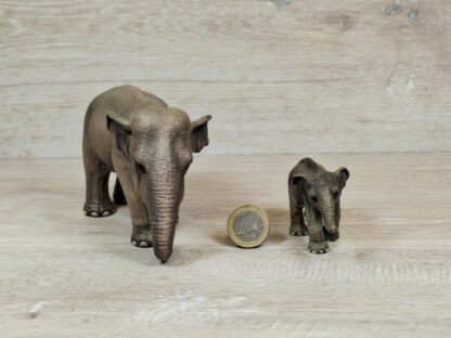 Schleich - Asiatischer Elefanten Familie komplett #3 – Bild 6