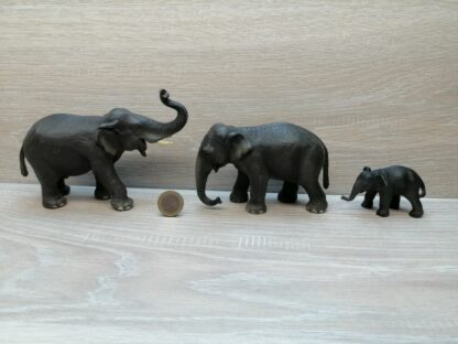 Schleich - Asiatische Elefanten Familie komplett #1 – Bild 2