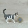 Schleich –13638 Katze, stehend [grau/weiß]