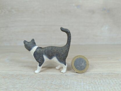 Schleich –13638 Katze, stehend [grau/weiß] – Bild 2