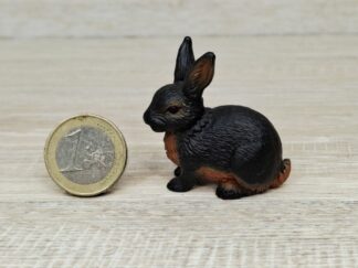 Schleich - 13137 Kaninchen, schwarz/rehbraun [Farbvariante]