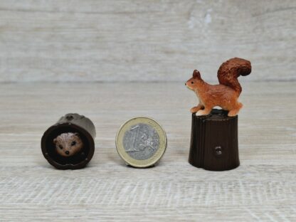 Schleich - Mini Eichhörnchen und Igel aus Set 42408 – Bild 3