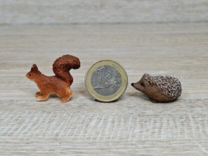 Schleich - Mini Eichhörnchen und Igel aus Set 42408 – Bild 5