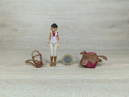 Schleich – 42412 Sofia & Blossom (mit extra Reitkappe) [Andalusier Stute] – Bild 5