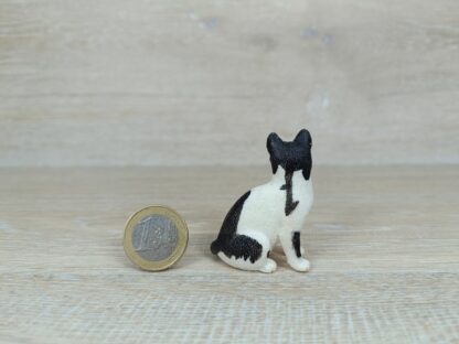 Schleich - 13637 Katze, sitzend [schwarz/weiß] – Bild 2