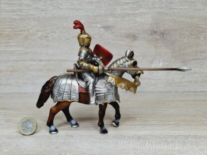 Schleich - 70017 Ritter mit Lanze auf Pferd [Lanzenreiter] [Lilienritter] – Bild 2