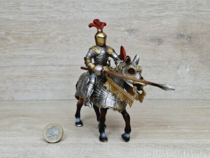 Schleich - 70017 Ritter mit Lanze auf Pferd [Lanzenreiter] [Lilienritter] – Bild 3