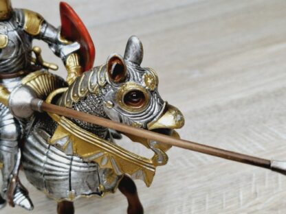Schleich - 70017 Ritter mit Lanze auf Pferd [Lanzenreiter] [Lilienritter] – Bild 4