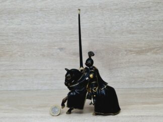 Schleich - 70032 Schwarzer Ritter auf Pferd [Lanzenreiter]