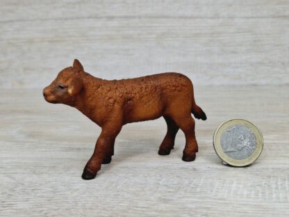 Schleich - Kälbchen [rotbraun] aus Set 42334 – Bild 2