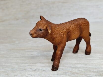 Schleich - Kälbchen [rotbraun] aus Set 42334 – Bild 3