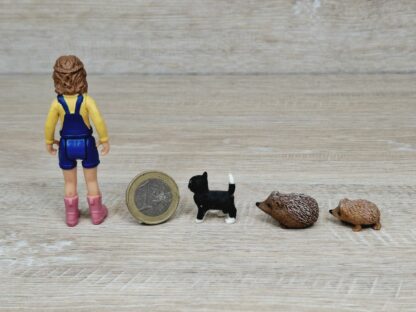 Schleich - 42426 Geburtstagspicknick [Mädchen mit Igel und Katze] (mit OVP) – Bild 4