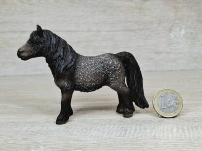 Schleich - 13662 Shetland Pony Wallach [Rappe] – Bild 2