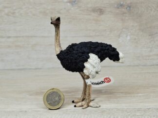 Schleich - 17030 Strauß [Treuefigur] (Fähnchen- Sammler)