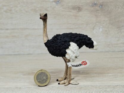 Schleich - 17030 Strauß [Treuefigur] (Fähnchen- Sammler)