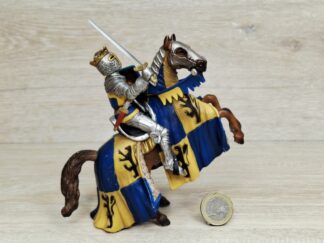 Schleich - 70009 Fürst auf steigendem Pferd [Löwenritter]