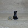 Schleich - 13004 Katze, sitzend [schwarze Katze - Augen grün] – Bild 3