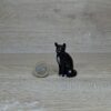 Schleich - 13004 Katze, sitzend [schwarze Katze - Augen gelb]