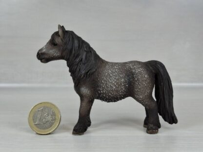 Schleich - 13662 Shetland Pony Wallach [Rappe]