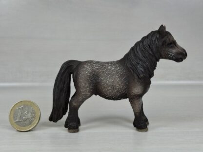 Schleich - 13662 Shetland Pony Wallach [Rappe] – Bild 2