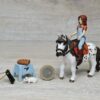 Schleich – 42435 Mia & Spotty {Mia vollbeweglich}[Shetland Pony] (RAR) (mit OVP) – Bild 5