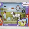 Schleich – 42435 Mia & Spotty {Mia vollbeweglich}[Shetland Pony] (RAR) (mit OVP)