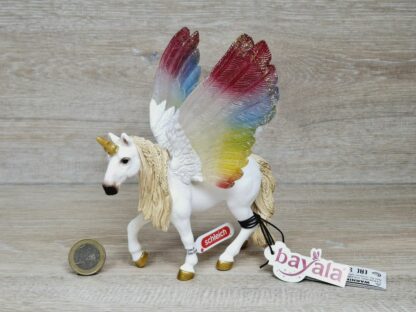 Schleich - 70576 Geflügeltes Regenbogeneinhorn (Fähnchen)