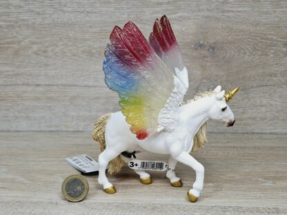 Schleich - 70576 Geflügeltes Regenbogeneinhorn (Fähnchen) – Bild 3