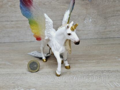 Schleich - 70576 Geflügeltes Regenbogeneinhorn (Fähnchen) – Bild 4