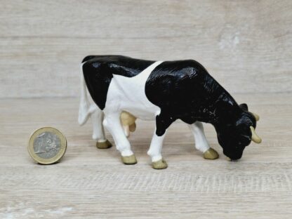Schleich – 13207 Kuh schwarz/weiss, grasend [Schwarzbunt] – Bild 2