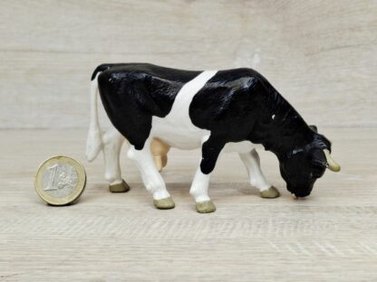 Schleich – 13207 Kuh schwarz/weiss, grasend [Schwarzbunt] – Bild 2