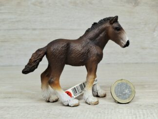 Schleich - 13272 Shire Fohlen (Fähnchen-Sammler)´