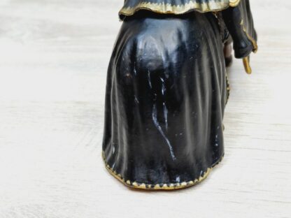 Schleich - 70032 Schwarzer Ritter auf Pferd [Lanzenreiter] [Variante gold geringelt] – Bild 4