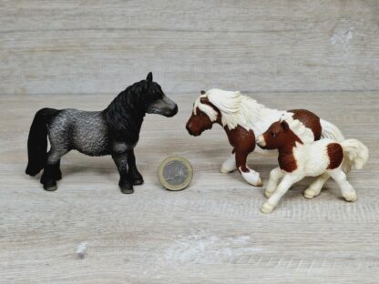 Schleich –Shetland Pony Familie komplett #2