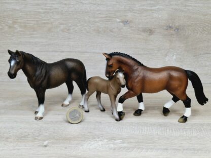 Schleich - Hannoveraner Familie komplett