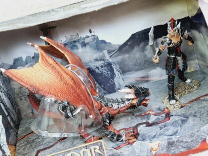 Schleich - 70128 Kämpfer mit Drache [Portok] (RAR) (OVP) – Bild 2