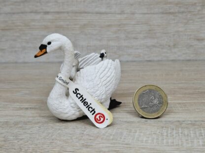 Schleich - 13718 Höckerschwänin mit Küken (RAR) (Fähnchen-Sammler)´ – Bild 2
