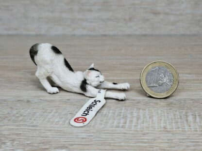 Schleich – 13677 Katze, streckend (Fähnchen-Sammler)