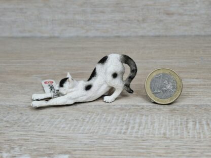 Schleich – 13677 Katze, streckend (Fähnchen-Sammler) – Bild 3