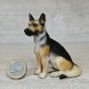 Schleich - 16334 bzw. 16334-1 Schäferhund Rüde, sitzend [classic Form]