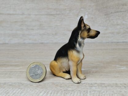Schleich - 16334 bzw. 16334-1 Schäferhund Rüde, sitzend [classic Form] – Bild 3